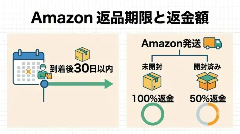 amazon 返品 Amazon返品の期限と条件